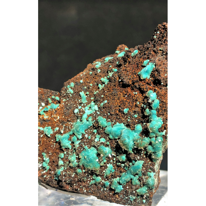 Rosasite,Ojuela mine, Mapimi, Mexico