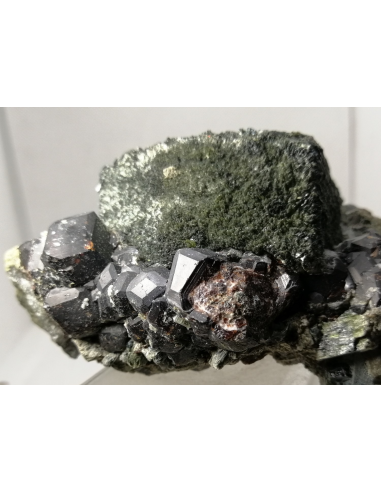 Hedembergite Andradite  - Huanggang Mine Inner Mongolia china