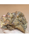 Smithsonite epimorph on calcite, San Giovanni mine, Sardinia, Italy