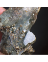 Gem Anatase on hyaline quartz, Alpe Moar , Switzerland
