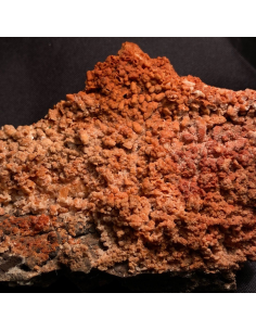 ParaHopeite (TL) pseudomorph on hopeite  - Kabwe Mine (Broken Hill Mine) Zambia