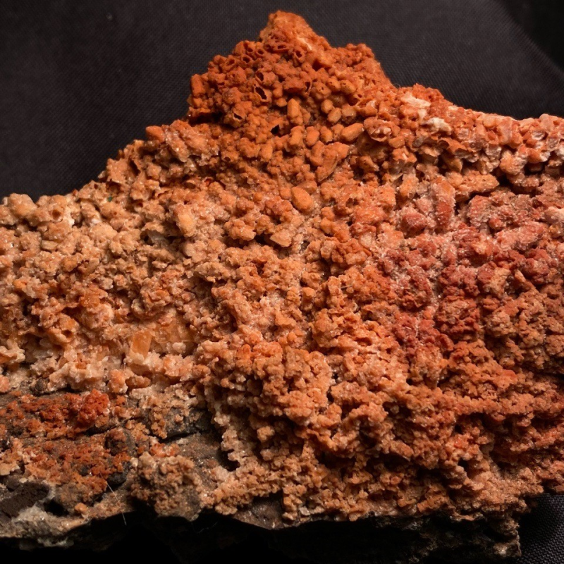 ParaHopeite (TL) pseudomorph on hopeite  - Kabwe Mine (Broken Hill Mine) Zambia