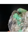 Emerald with pyrite, Muzo , Colombia