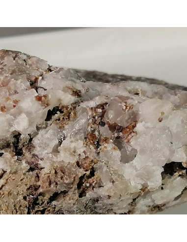 Diopside var Schefferite -  Praborna Aosta Valley   Italy