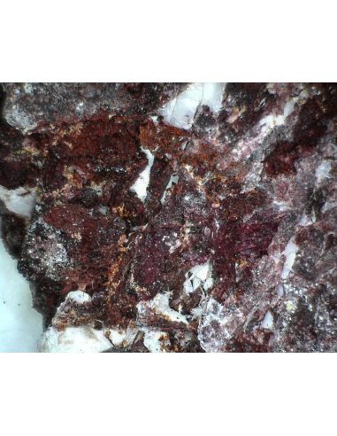 Piemontite Romeite  -  Praborna Aosta Valley   Italy
