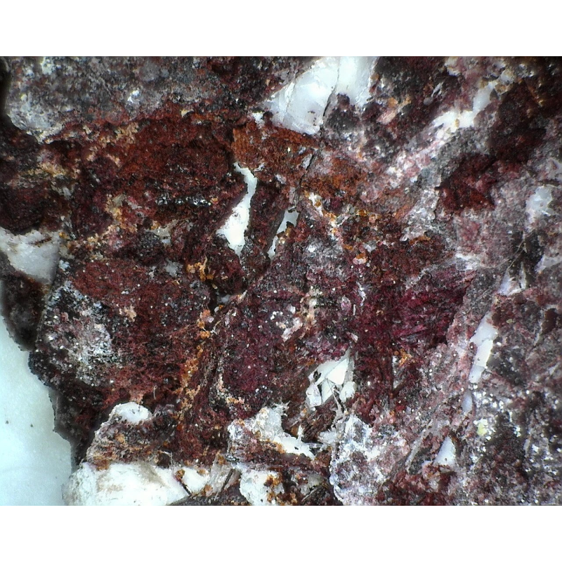 Piemontite Romeite  -  Praborna Aosta Valley   Italy