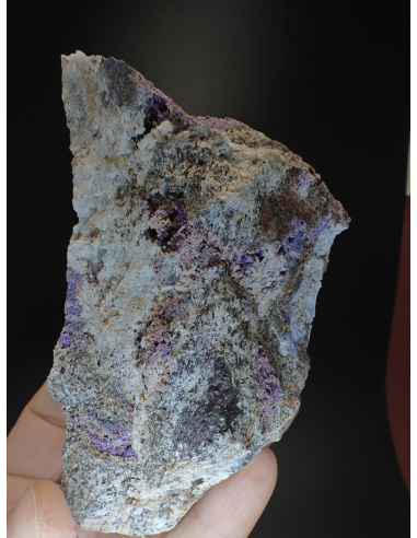 Diopside var Violane & Alurgite -  Praborna Aosta Valley   Italy