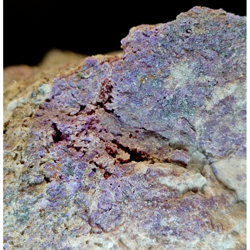Diopside var Violane & Alurgite -  Praborna Aosta Valley   Italy