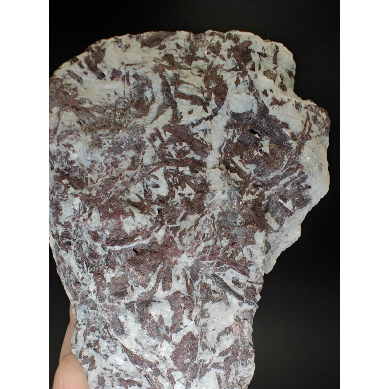 Piemontite -  Praborna Aosta Valley   Italy