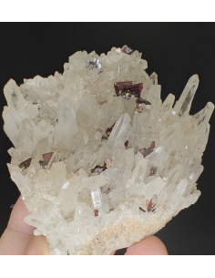 Hubnerite Quartz - Pasto Bueno Perù 2