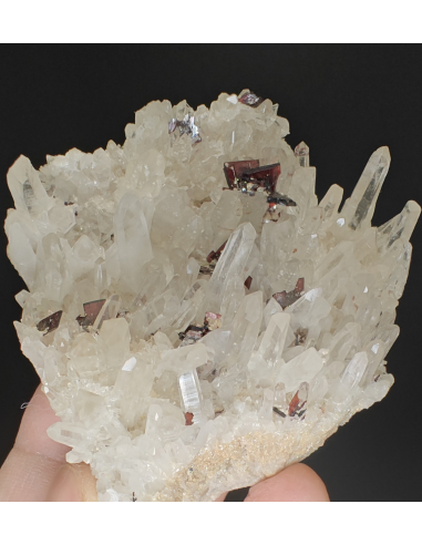 Hubnerite Quartz - Pasto Bueno Perù