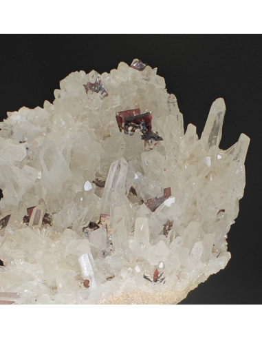 Hubnerite Quartz - Pasto Bueno Perù