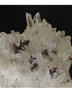 Hubnerite Quartz - Pasto Bueno Perù