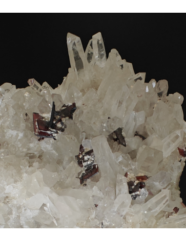 Hubnerite Quartz - Pasto Bueno Perù