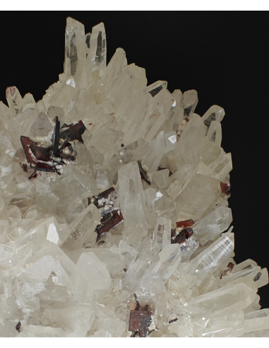 Hubnerite Quartz - Pasto Bueno Perù