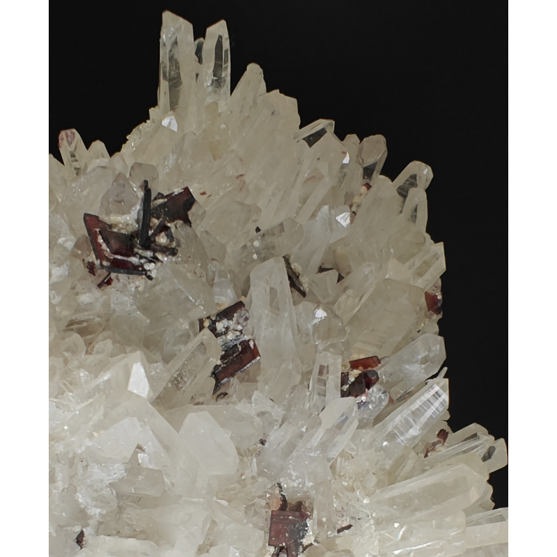 Hubnerite Quartz - Pasto Bueno Perù