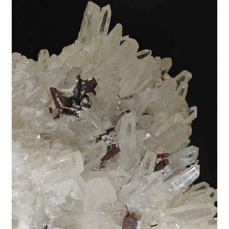 Hubnerite Quartz - Pasto Bueno Perù
