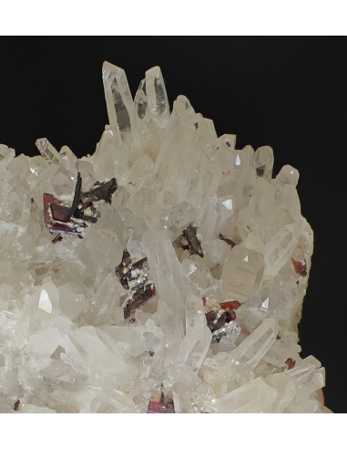 Hubnerite Quartz - Pasto Bueno Perù