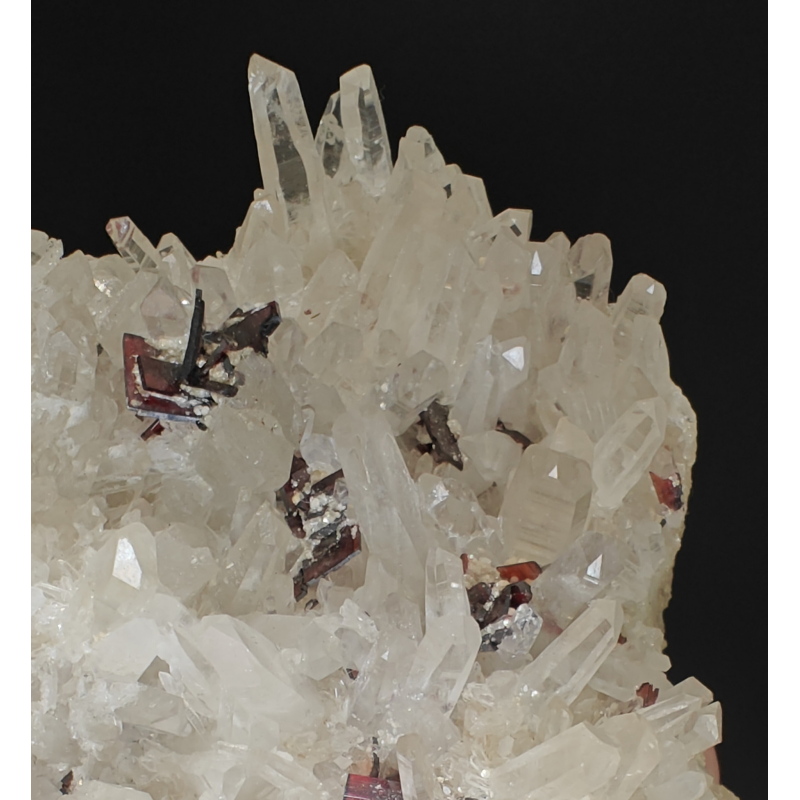 Hubnerite Quartz - Pasto Bueno Perù