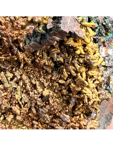 Iridescent Goethite – M. S. Valentin, La Union, Murcia, Spain