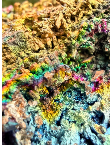 Iridescent Goethite – M. S. Valentin, La Union, Murcia, Spain