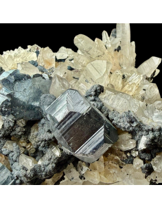 Bournonite - Machacamarca mine, Potosi, Bolivia 2
